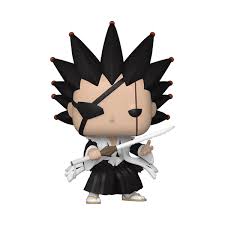 "Funko Pop! Bleach – Kenpachi Zaraki (1699). Le capitaine du 11e division du Gotei 13 dans sa tenue iconique, armé de son zanpakuto et affichant son look redoutable. Une figurine incontournable pour les fans de Bleach et des combats épiques de la Soul Society !"

