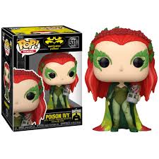 "Funko Pop! Batman & Robin – Poison Ivy (531). La redoutable botaniste transformée en séductrice végétale, avec ses feuilles emblématiques et un design fidèle au film. Une figurine incontournable pour les fans de l'univers DC Comics !"

