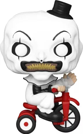 🎈🚲 Funko Pop! N°1591 – Art the Clown with Bike (Art le Clown avec vélo) – Terrifier 🚲🎈