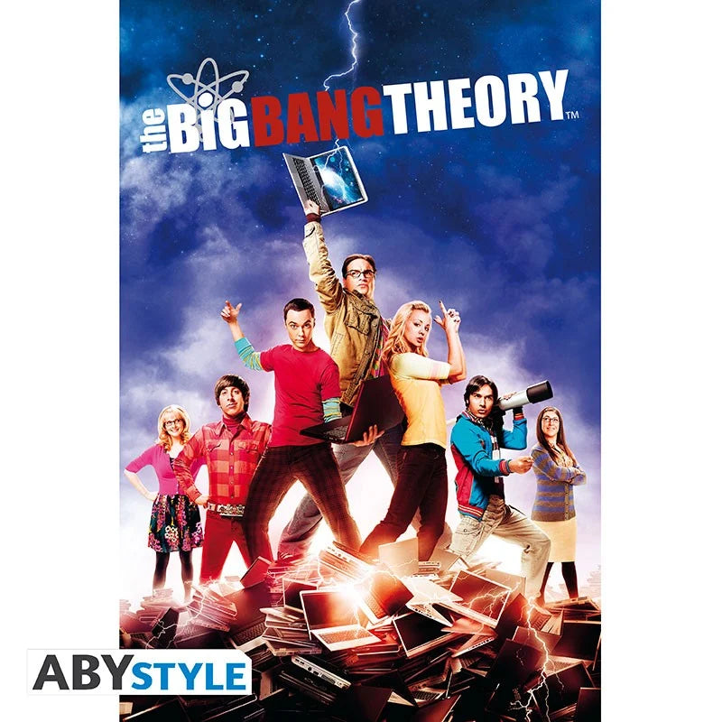 ⚛️💥 The Big Bang Theory – Casting – Poster 91,5 x 61 cm 💥⚛️