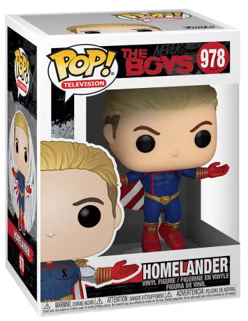 🩸🦸‍♂️ Funko Pop! Television N°978 – Homelander Levitating (Le Protecteur en lévitation) – The Boys 🦸‍♂️🩸
