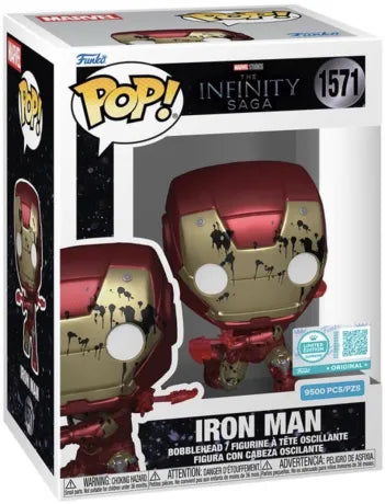 🛡️✨ Funko Pop! Marvel N°1571 – Iron Man  – The Infinity Saga (La Saga de l’Infini) [Supreme – 9500 exemplaires] ✨🛡️
