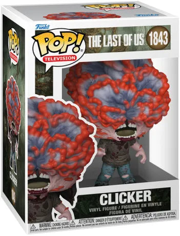 🧟‍♂️🍄 Funko Pop! Television N°1843 – Clicker (Claqueur) – The Last of Us 🧟‍♂️🍄
