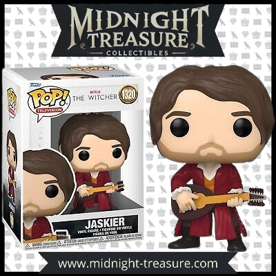 🎶⚔️ Funko Pop! Jaskier (1320) – The Witcher – Netflix 🎸✨