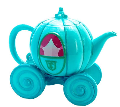 👑✨ Disney – Carrosse de Cendrillon – Théière en céramique 850 ml ✨👑