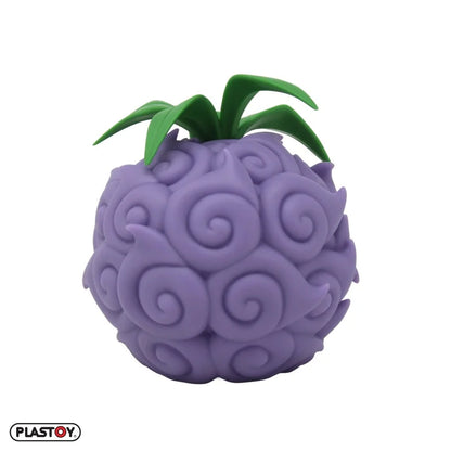 🌑💰 Tirelire Dark-Dark Fruit (Fruit des Ténèbres) – One Piece – 13 cm 💰🌑