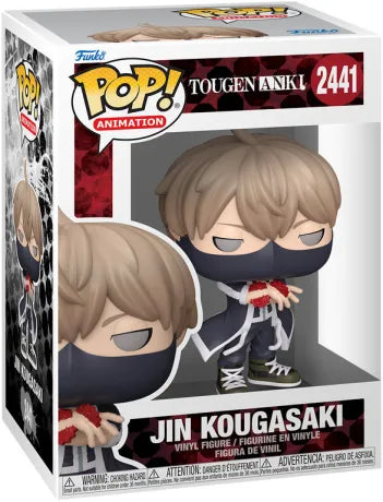 🩸⚔️ Funko Pop! Animation N°2441 – Jin Kougasaki – Tougen Anki : La Légende du sang maudit ⚔️🩸
