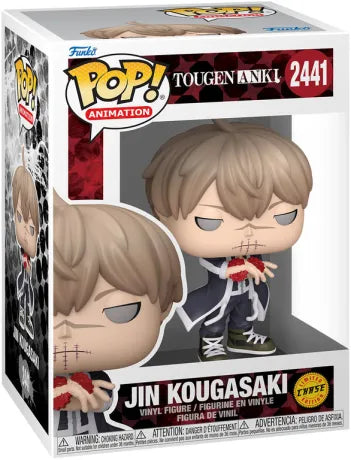 🩸⚔️ Funko Pop! Animation N°2441 – Jin Kougasaki [Chase] – Tougen Anki : La Légende du sang maudit ⚔️🩸