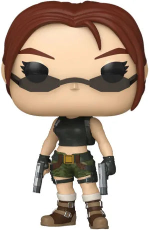 🔫🕶️ Funko Pop! Games N°1194 – Lara Croft (Angel of Darkness) (Lara Croft : L'Ange des Ténèbres) – Tomb Raider 🕶️🔫