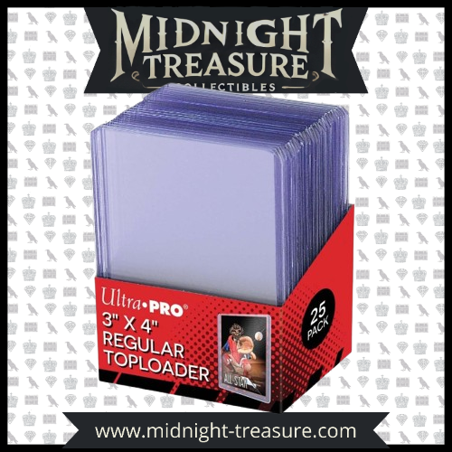 🔥 Toploaders Ultra Pro (Lot de 25) – Protection Rigide Format Standard 🔥