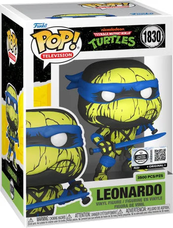 🥷💙 Funko Pop! N°1830 – Leonardo (Deco) – Teenage Mutant Ninja Turtles (Royalty Exclusive) 💙🥷