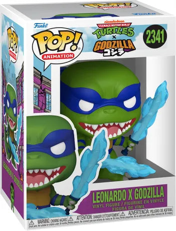 🦖🐢 Funko Pop! Animation N°2341 – Leonardo x Godzilla – TMNT x Godzilla 🐢🦖