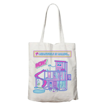 🛍️💖 Barbie – Malibu Dreamhouse – Tote Bag 💖🛍️