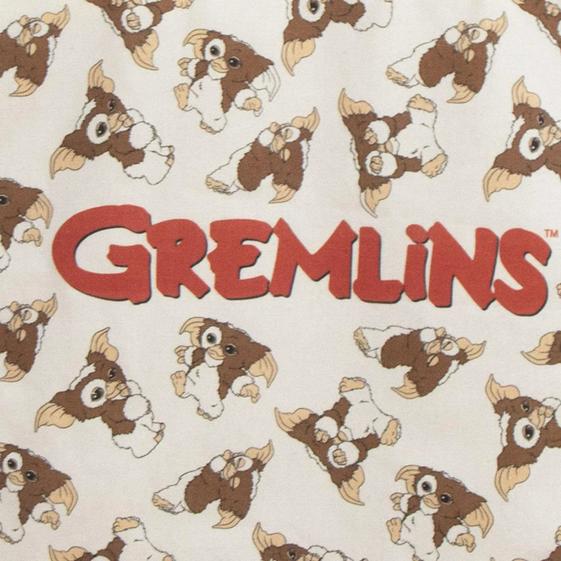 👜👹 Tote Bag – Gremlins – Gizmo Pattern   36 × 39 cm👹👜