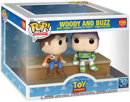 🤠🚀 Funko Pop! Moment N°1599 – Woody & Buzz – Toy Story 🚀🤠