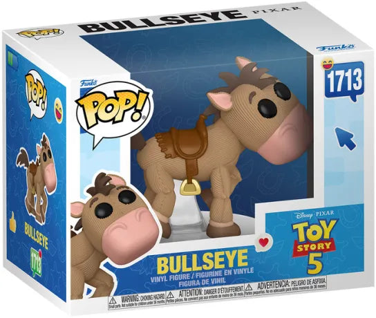 🐴🤠 Funko Pop! Disney Pixar N°1713 – Bullseye (Pile-Poil) – Toy Story 5 🤠🐴