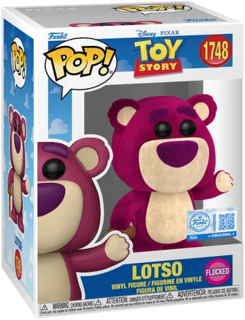 🧸🍓 Funko Pop! Disney N°1748 – Lotso (Flocked) – Toy Story 🍓🧸