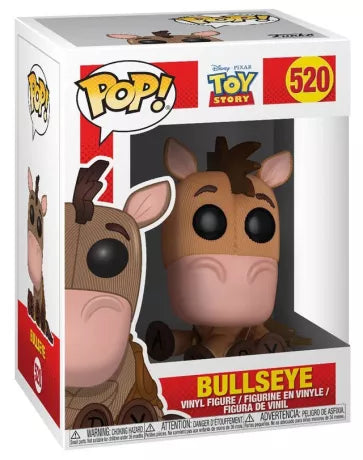 🐴🤠 Funko Pop! Disney N°520 – Bullseye (Pile-Poil) – Toy Story 🤠🐴