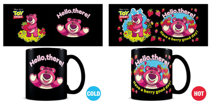 🧸🍓 TOY STORY – Lotso – Mug thermoréactif 315 ml 🍓🧸