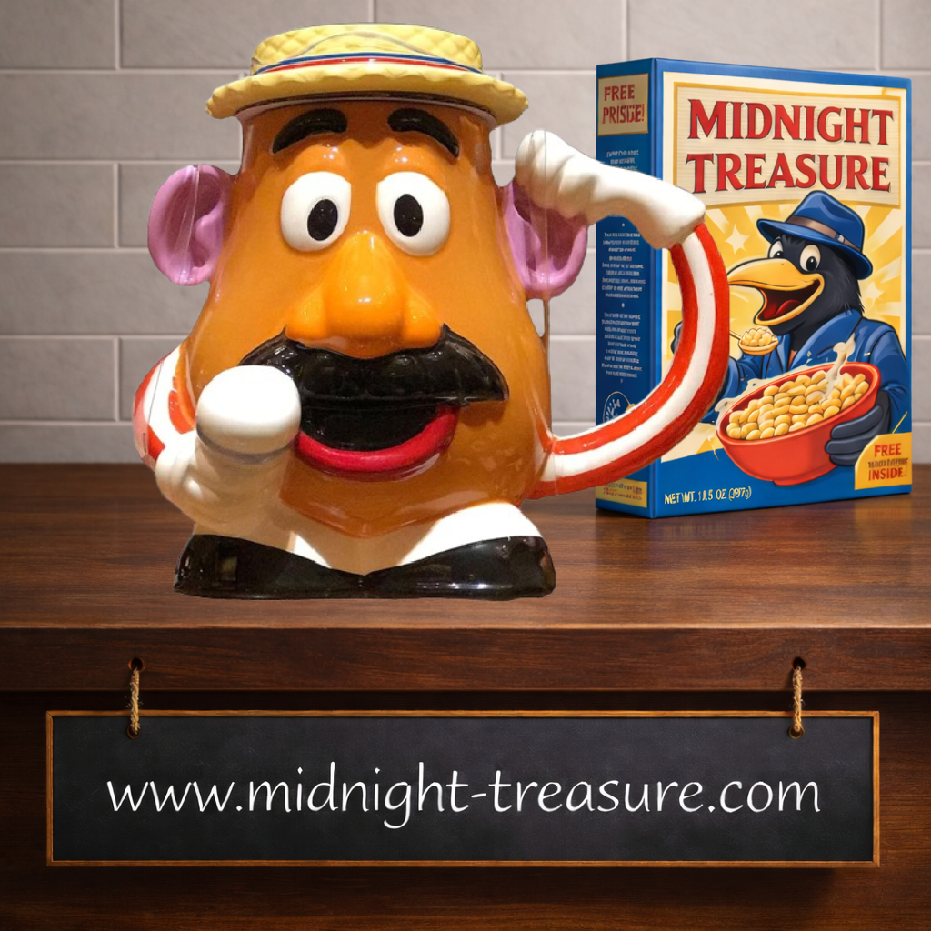 Mug 3D Mr. Potato Head Toy Story Disney Parks en céramique 530 ml avec chapeau jaune amovible servant de couvercle, référence 400000698816.