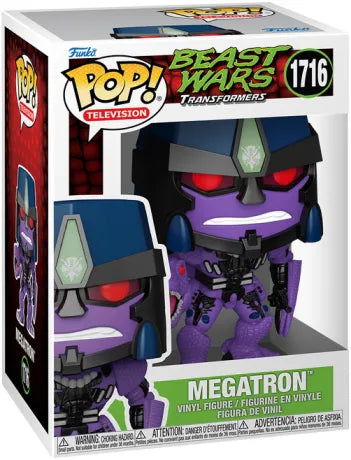 🦖🤖 Funko Pop! Television N°1716 – Megatron – Beast Wars: Transformers (Animutants) 🤖🦖