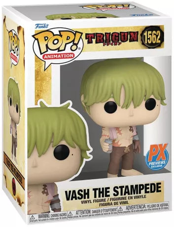 🔫🌵 Funko Pop! N°1562 – Vash the Stampede – Trigun (PX Previews Exclusive) (Occasion) 🌵🔫