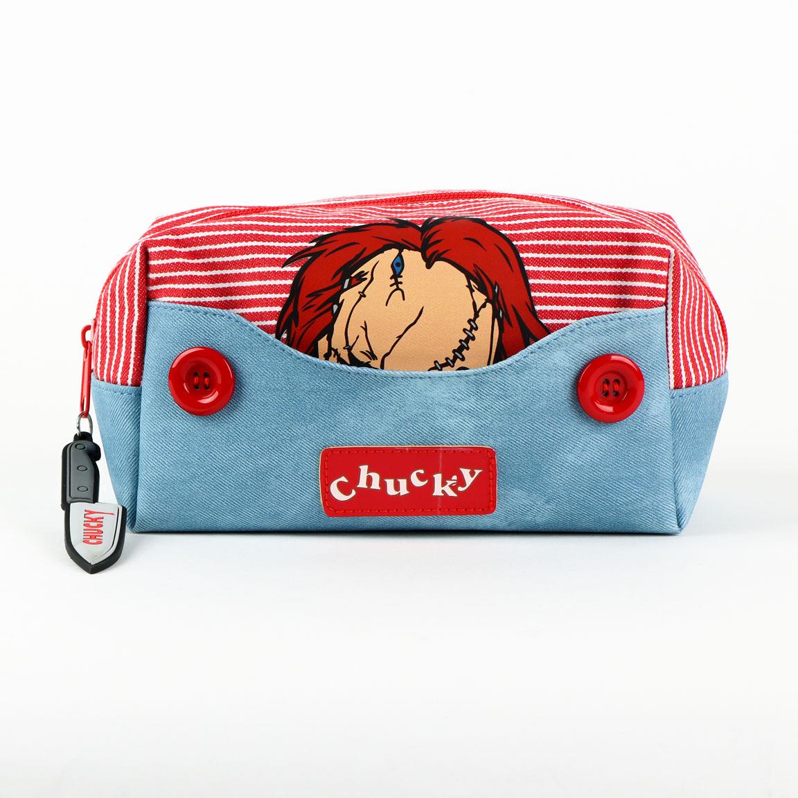 🟦 Trousse de Voyage – Chucky – Licence Officielle 🔪