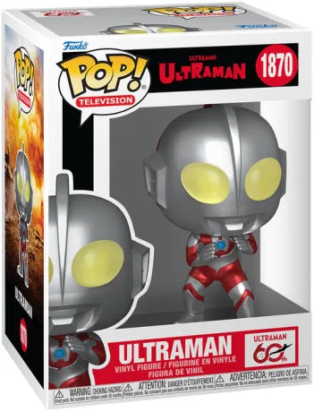 ⚡🤖 Funko Pop! Television N°1870 – Ultraman (Metallic) – Ultraman 🤖⚡