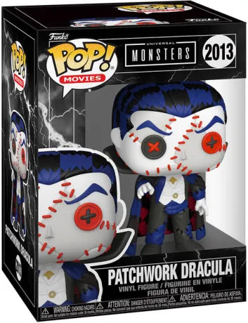 🧛🧵 Funko Pop! Movies N°2013 – Patchwork Dracula (Dracula Patchwork) – Universal Monsters 🧵🧛