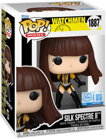 🟡⚫ Funko Pop! Movies N°1887 – Silk Spectre II (Spectre Soyeux II) – Watchmen – Funko Exclusive ⚫🟡