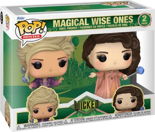 🎭✨ Funko Pop! – Idina & Kristin (Magical Wise Ones) – Wicked ✨🎭