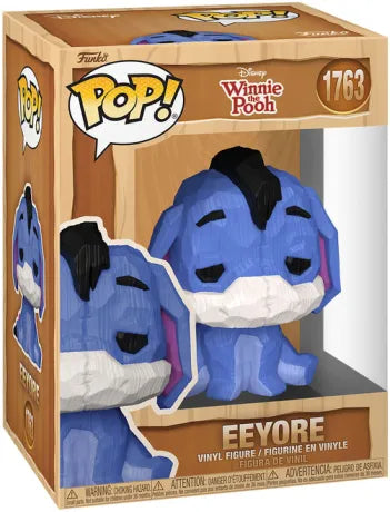 🫏🪵 Funko Pop! N°1763 – Eeyore (Whittled Deco) (Bourriquet – Effet bois sculpté) – Winnie the Pooh (Winnie l’Ourson) – Disney 🪵🫏