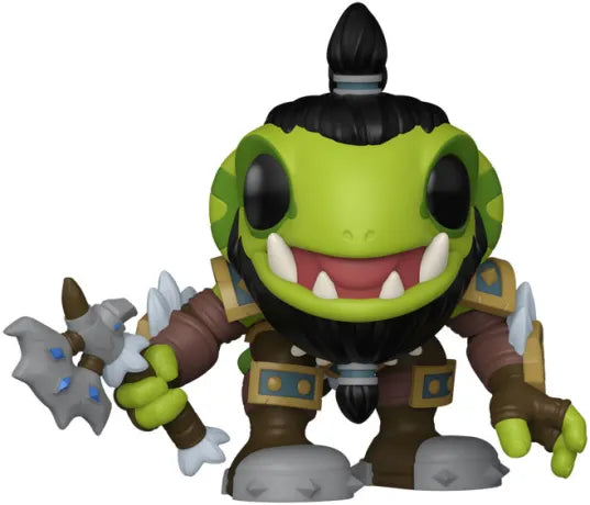 🐸⚔️ Funko Pop! Games N°1225 – Gill’el (Murloc en cosplay de Thrall) – World of Warcraft ⚔️🐸