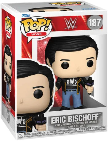 🎤🖤 Funko Pop! WWE N°187 – Eric Bischoff – WWE 🖤🎤