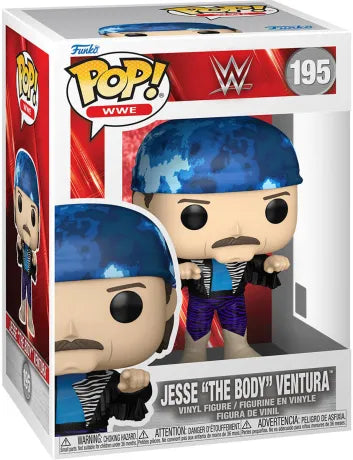 💪🎤 Funko Pop! WWE N°195 – Jesse "The Body" Ventura 💪🎤