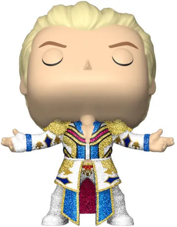 💎🇺🇸 Funko Pop! WWE N°198 – The American Nightmare Cody Rhodes (Version Diamond / Pailletée) – WWE 🇺🇸💎