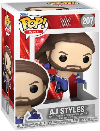 🤘🔥 Funko Pop! WWE N°207 – AJ Styles 🔥🤘