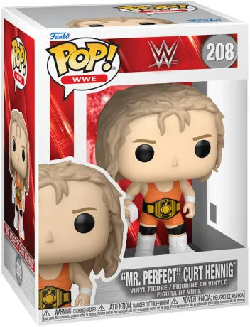 🥇💯 Funko Pop! WWE N°208 – "Mr. Perfect" Curt Hennig 💯🥇