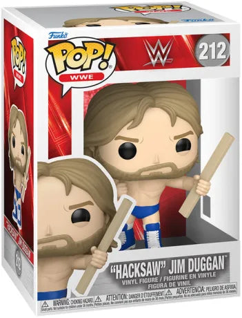 🪵🇺🇸 Funko Pop! WWE N°212 – “Hacksaw” Jim Duggan – WWE 🇺🇸🪵