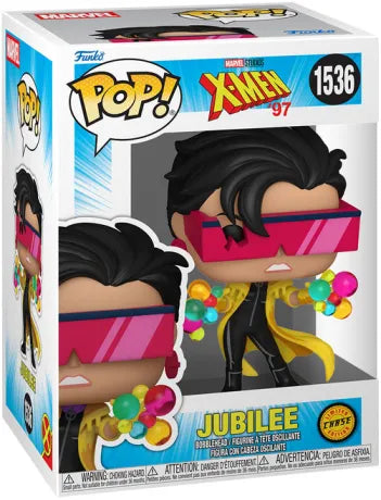 🎆🕶️ Funko Pop! Marvel N°1536 – Jubilee  – X-Men ‘97 [Chase] 🕶️🎆