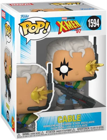 🔫⏳ Funko Pop! Marvel N°1594 – Cable – X-Men '97 ⚡🔫