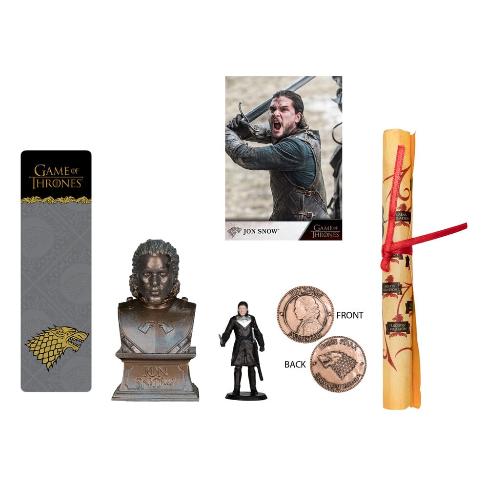 ⚔🐺 Game of Thrones – Collector Box Jon Snow – Édition Spéciale ⚔🐺
