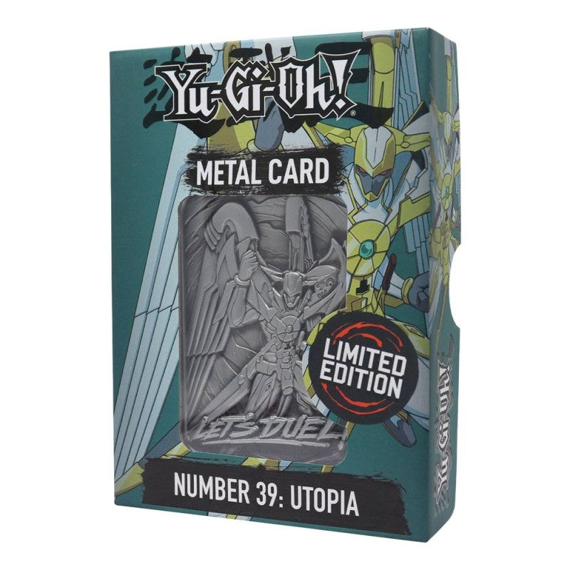 🃏⚔️ Réplique Carte Métal – Number 39: Utopia – Yu-Gi-Oh! (Édition Limitée) ⚔️🃏