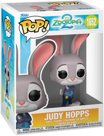 🐰🚔 Funko Pop! Disney N°1652 – Judy Hopps – Zootopia 2 (Zootopie 2) 🚔🐰