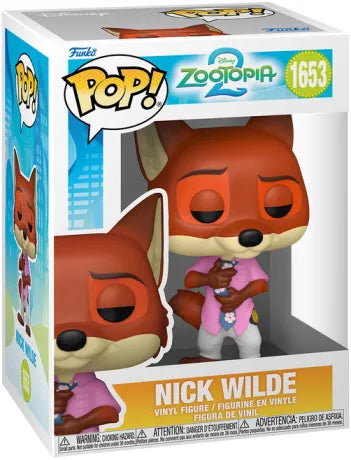 🦊🍦 Funko Pop! Disney N°1653 – Nick Wilde – Zootopie 2 (Zootopia 2) 🍦🦊